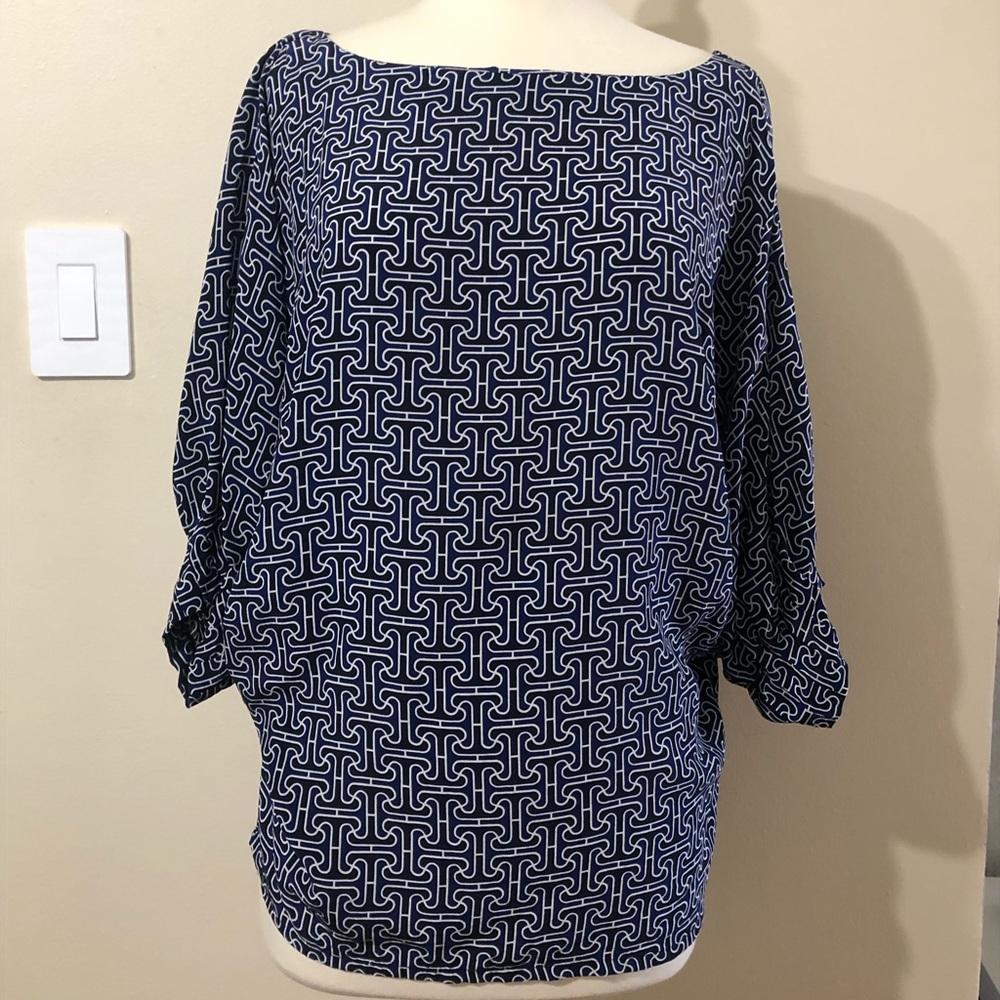 Trina Turk Silk Blouse (size Small)